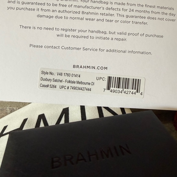 Brahmin Folktale Floral Duxbury Gorgeous Bag and Wallet - Picture 12 of 13